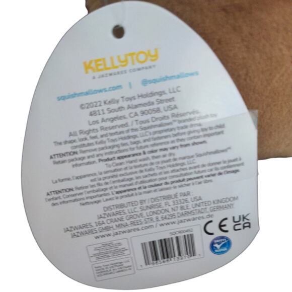 Squishmallow Chienda the Wooly Mammoth Brown Stuffed Animal NEW - Picture 6 of 6